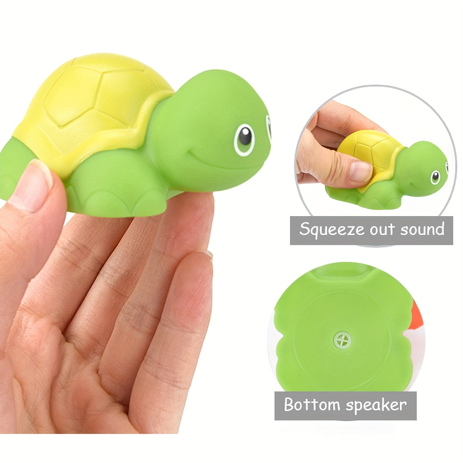7pcs Baby Bath Toys Fishing Net Set for Toddlers 1-3 Floating Bathtub Toy