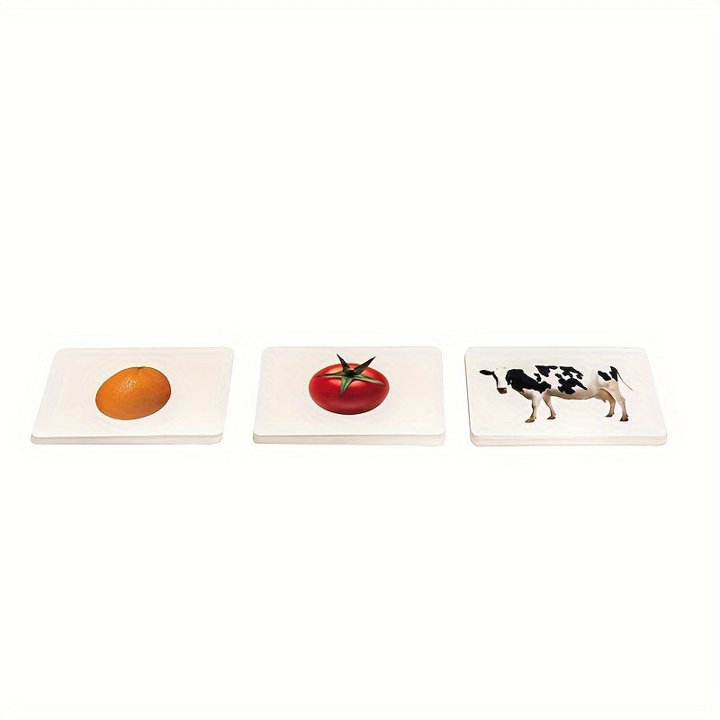 30pcs Realistic Picture Classification Cards for Language Area Teaching