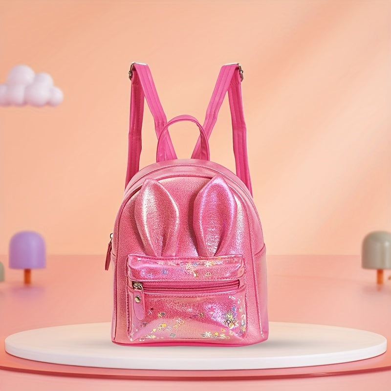 Kids' Rabbit Ear Backpack Waterproof Schoolbag
