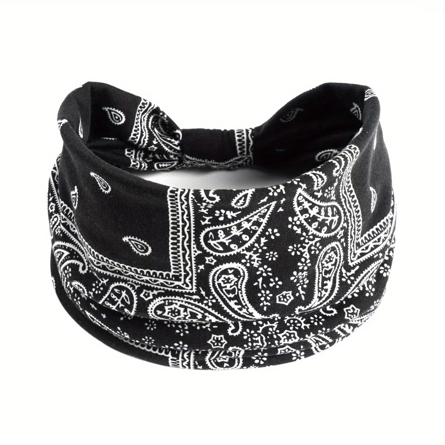 Boho Headbands For Women Stretch Wide Hair Bands Knot Turban Head Bands
