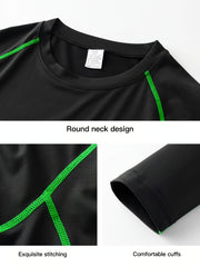 Skeleton Motorcycle Compression Shirt - Men's Athletic Baselayer