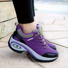 Women's Outdoor Non Slip Hiking Shoes Air Cushion Sole Footwear