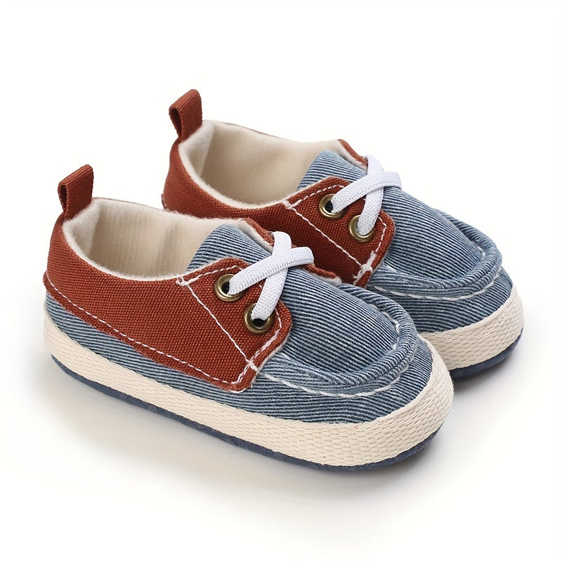 Baby Boy's Contrast Shoes Toddler Walking Shoes