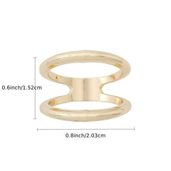 Oval Scarf Buckle Shawl Clip Clothing Brooches Wrap Holder Neckerchief