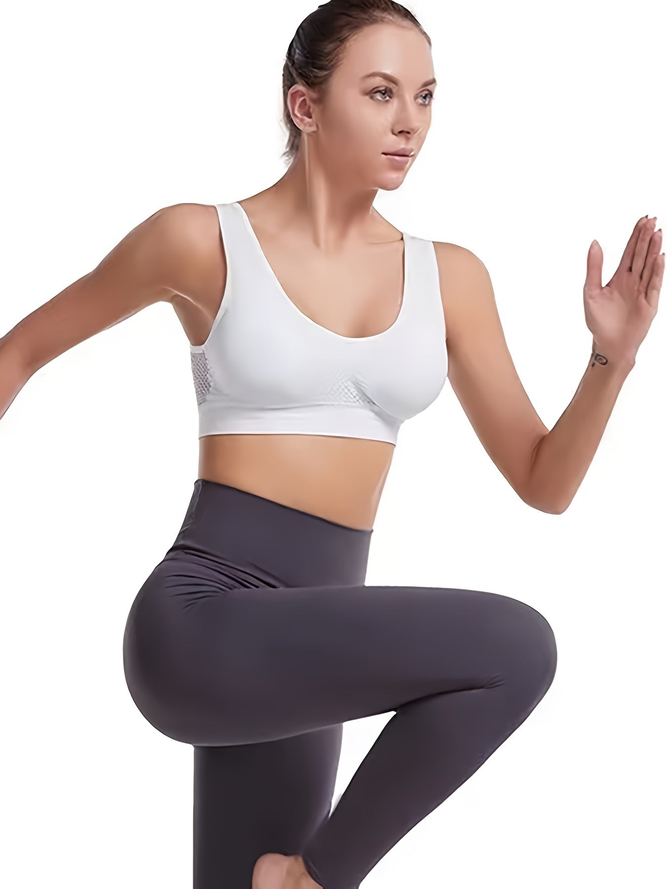 3pcs Wireless Sports Bras - Comfy & Breathable Workout Bra