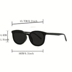 Square Sunglasses Vintage Casual Eyewear For Traveling And Driving