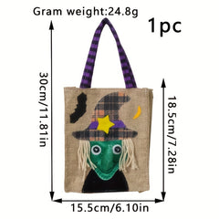 Halloween Candy Bag 30cm for Decoration - Cat Witch Skeleton