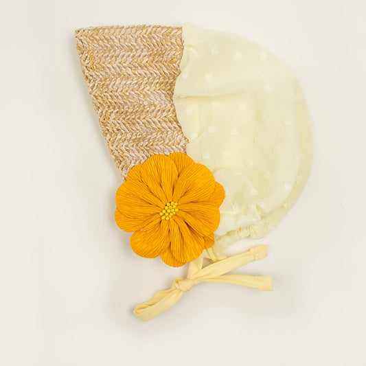 Baby Lace Straw Hat Sunshade For Spring Summer Travel