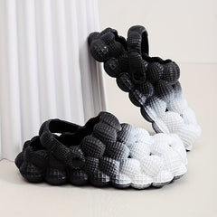 Women's Ombre Bubble Clogs Massage Non Slip Sandals