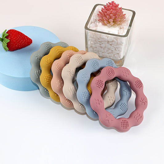 Silicone Teethers for 6 Months Babies - Boilable & Anti Chewable