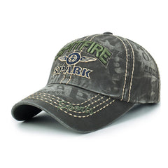 Men's Washed Cowboy Baseball Cap Summer Sun Hat