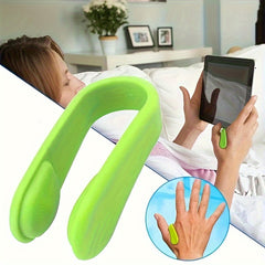 Acupressure Clip Thumb Massage for Migraine Tension Relief