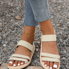 Women's Flat Sandals Ankle Strap Outdoor Shoes
