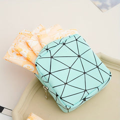 Portable Sanitary Napkin Storage Bag Large Capacity Waterproof Coin Purse