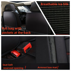 Universal PU Leather & Mesh Car Seat Covers - Upgrade Your Car Seats