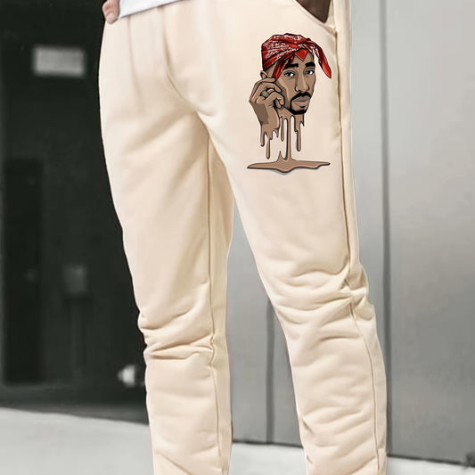 Men's Drawstring Sweatpants Casual Jogger Pants