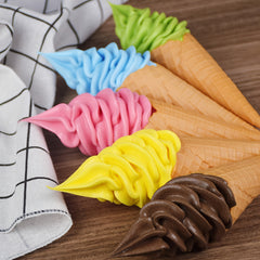 PVC Ice Cream Sculpture, Faux Ice Cream Model for Home Decor