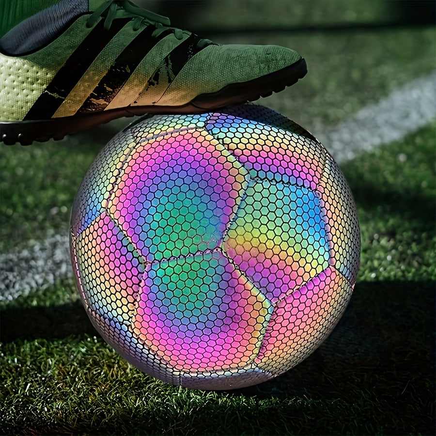 Reflective Soccer Ball for Training Indoor and Outdoor