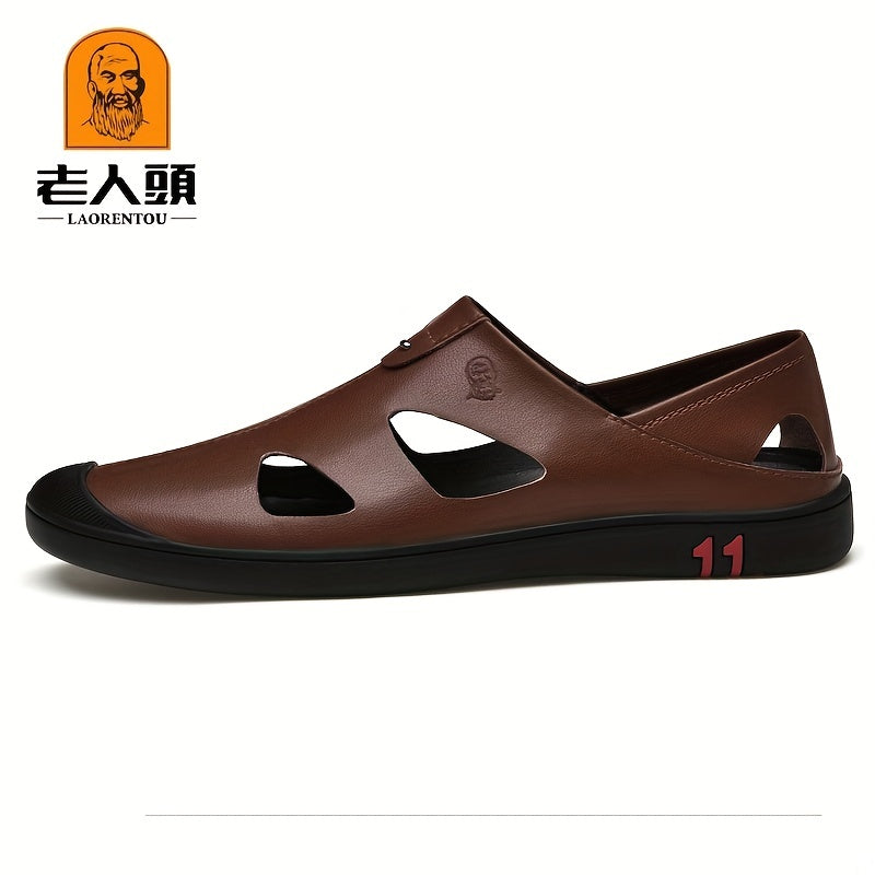 Men's Closed Toe Casual Sandals for Beach Spring and Summer