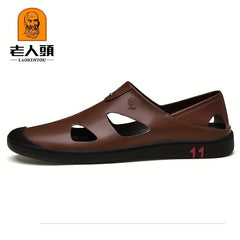 Men's Closed Toe Casual Sandals for Beach Spring and Summer
