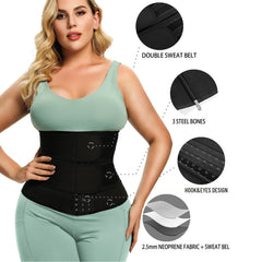 TELALEO Neoprene Waist Trainer - Size Up for a Figure-Enhancing Fit