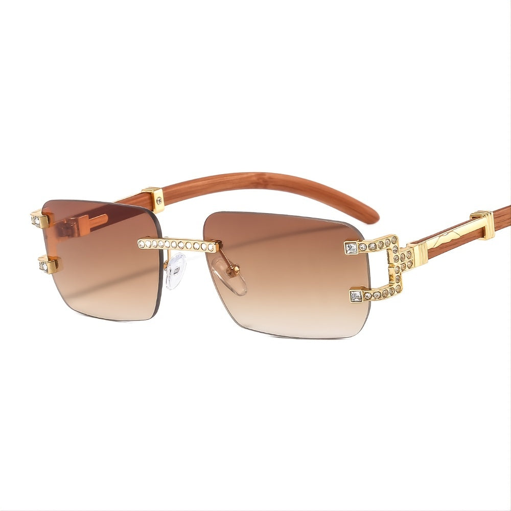Men's Retro Casual Rimless Sunglasses