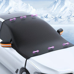 Car Snow Cover Magnetic Sunshade Anti-Freeze Half Cover
