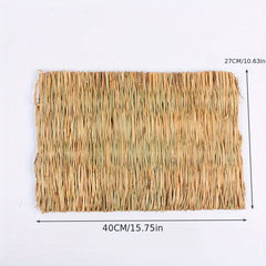 Small Pet Straw Mat for Rabbit and Hamster