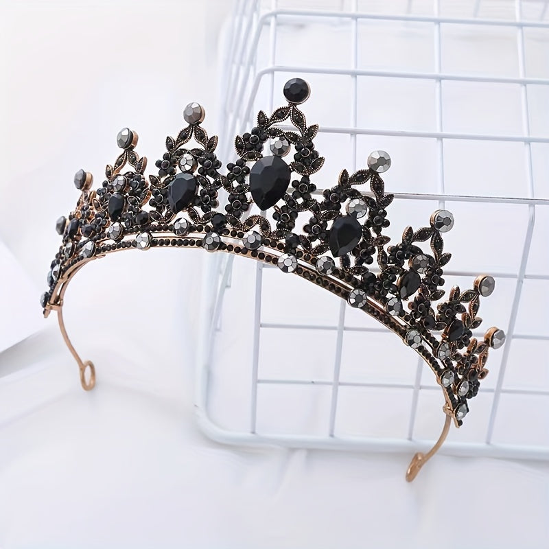 Crystal Bridal Princess Crown Wedding Tiara Rhinestone Hair Band