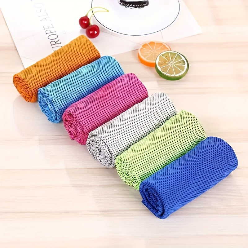 Microfiber Cooling Towel for Yoga Sports Gym Camping Running - Soft & Breathable