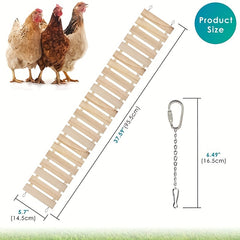 Chicken Swing and Perch Toy for Coops Chickens Birds Parrots