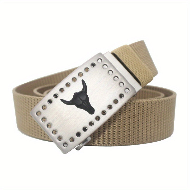 Nylon Canvas Belt Casual Men's Leather Belt Outdoor Sports