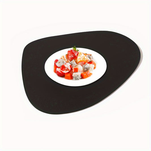 Non Slip Leather Table Mat Water&Plate Safe for Home & Hotel Use