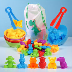 Animal Counting Toy Matching Game Learning Set Gift