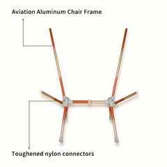 Lightweight Chair Outdoor Camping Portable Folding Chair