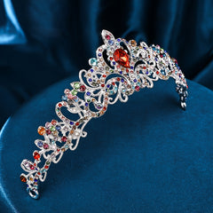 Metal Rhinestone Tiara Hair Accessories for Women