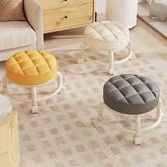 Universal Pulley Low Stool Movable Round Chiar Household Furniture