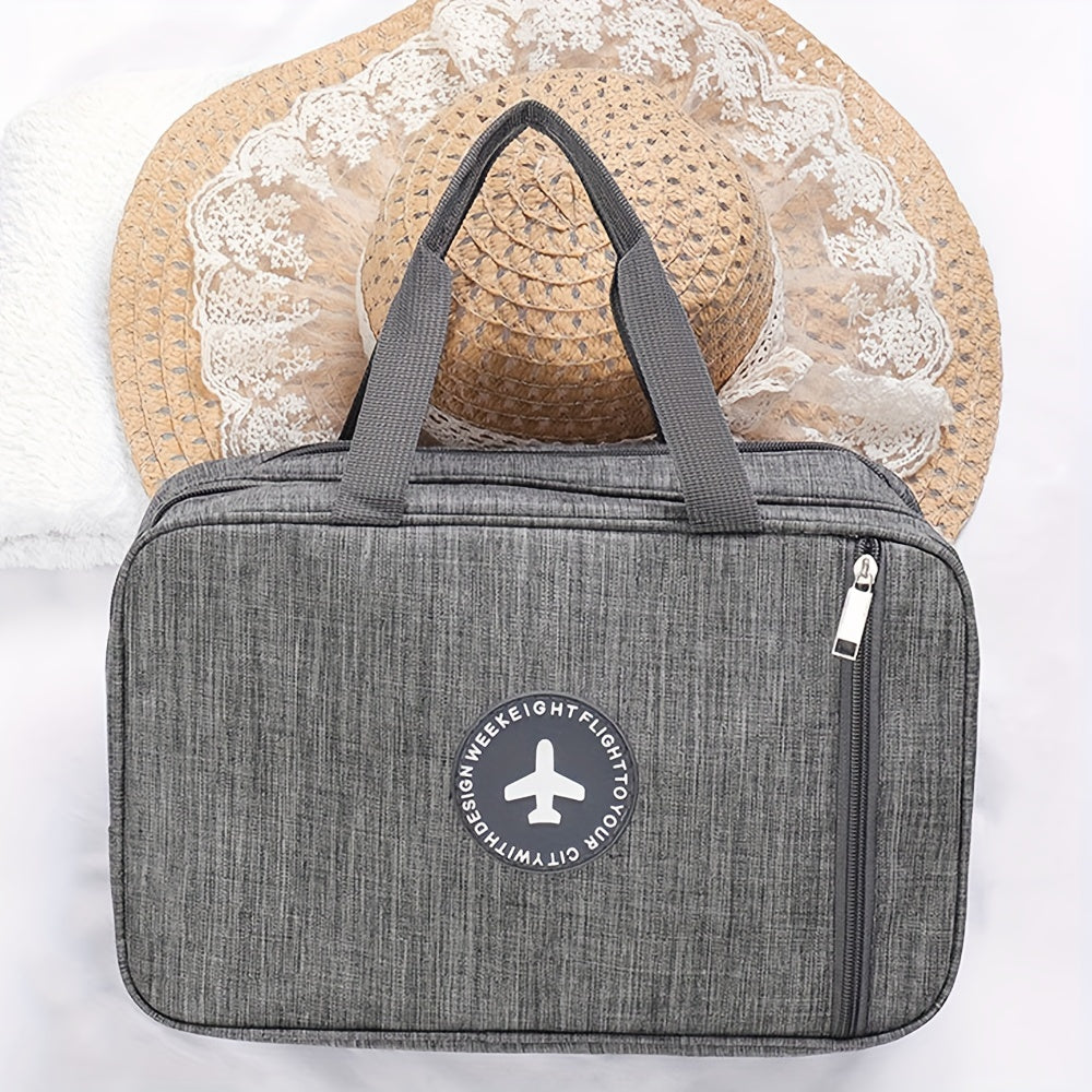 Double Layer Toiletry Bag for Men Women