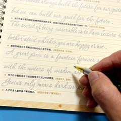 Calligraphy Practice Copybook - Penmanship Guide for Ages 14+