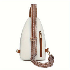 Pocket Chest Bag Crossbody Bag Women's Casual Sling Shoulder Purse