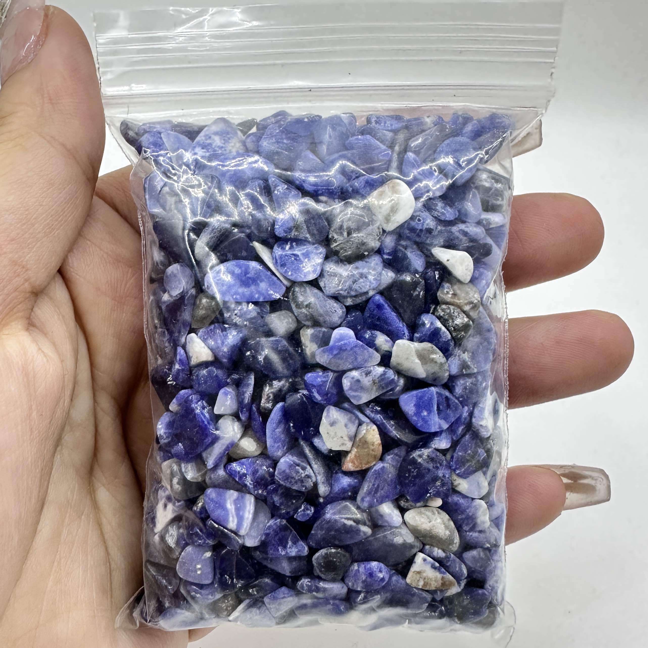 Natural Crystal Chips 50g 100g Green Aventurine Red Jasper Sodalite