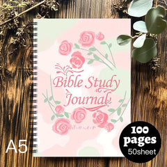 Bible Themed Spiral Coil Notebook Christian Notebook for Women