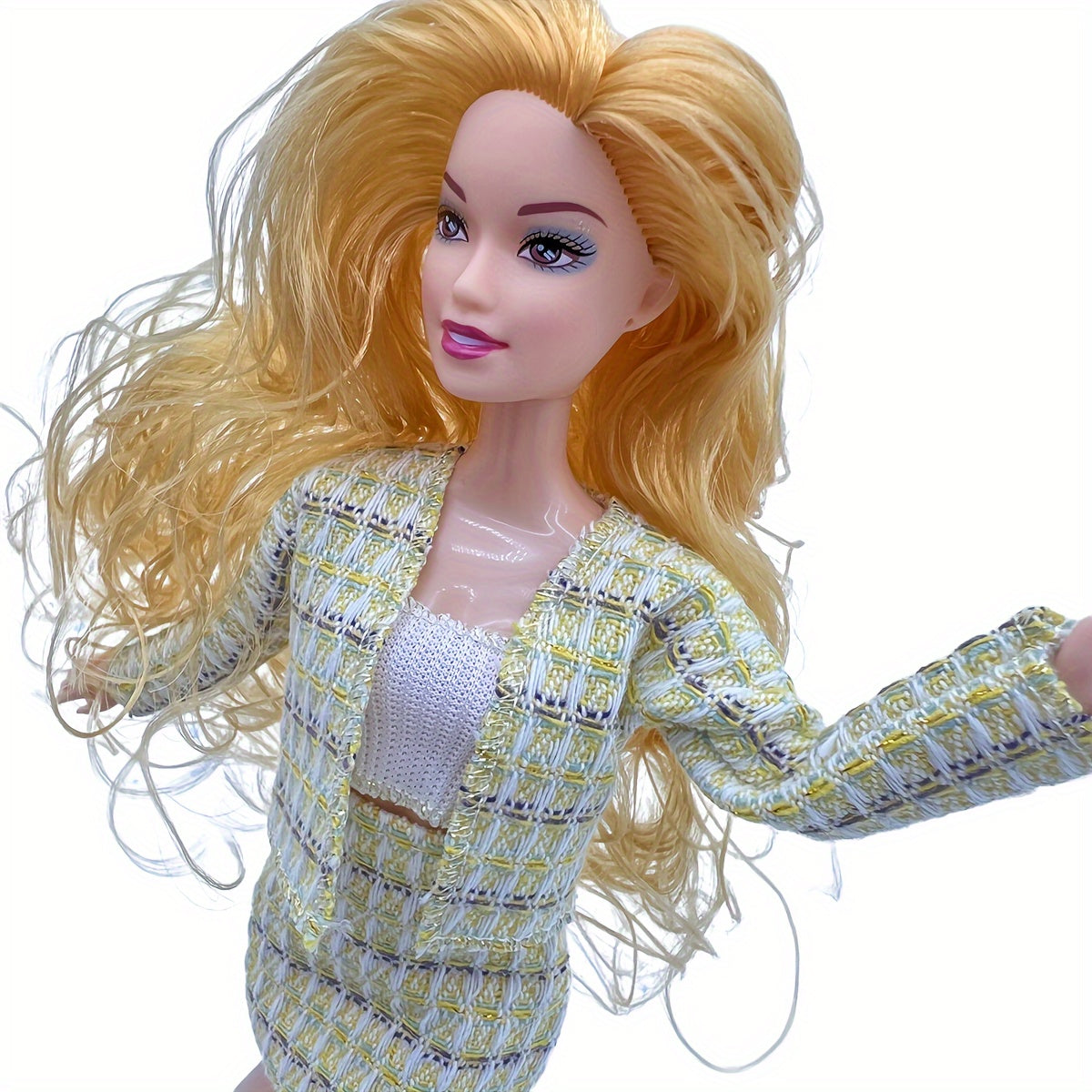 11.5 Bendable Doll Set with Professional Outfit