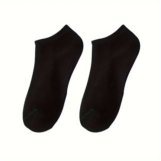 Men's Soft Low Cut Ankle Socks, 1 Pair or 5 Pairs