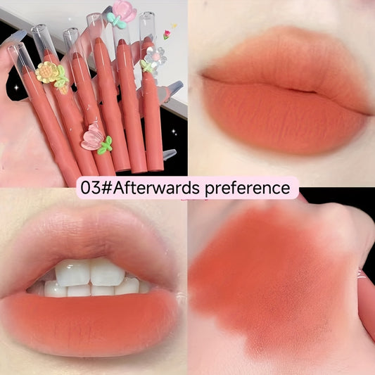 Natural Nude Lip Liner Pen Matte Waterproof Cream Lipstick