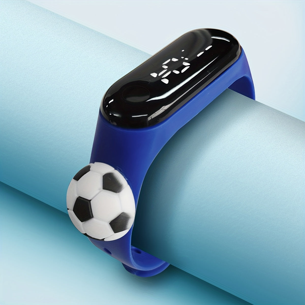 Youth Soccer Watch for Kids with Cartoon Design