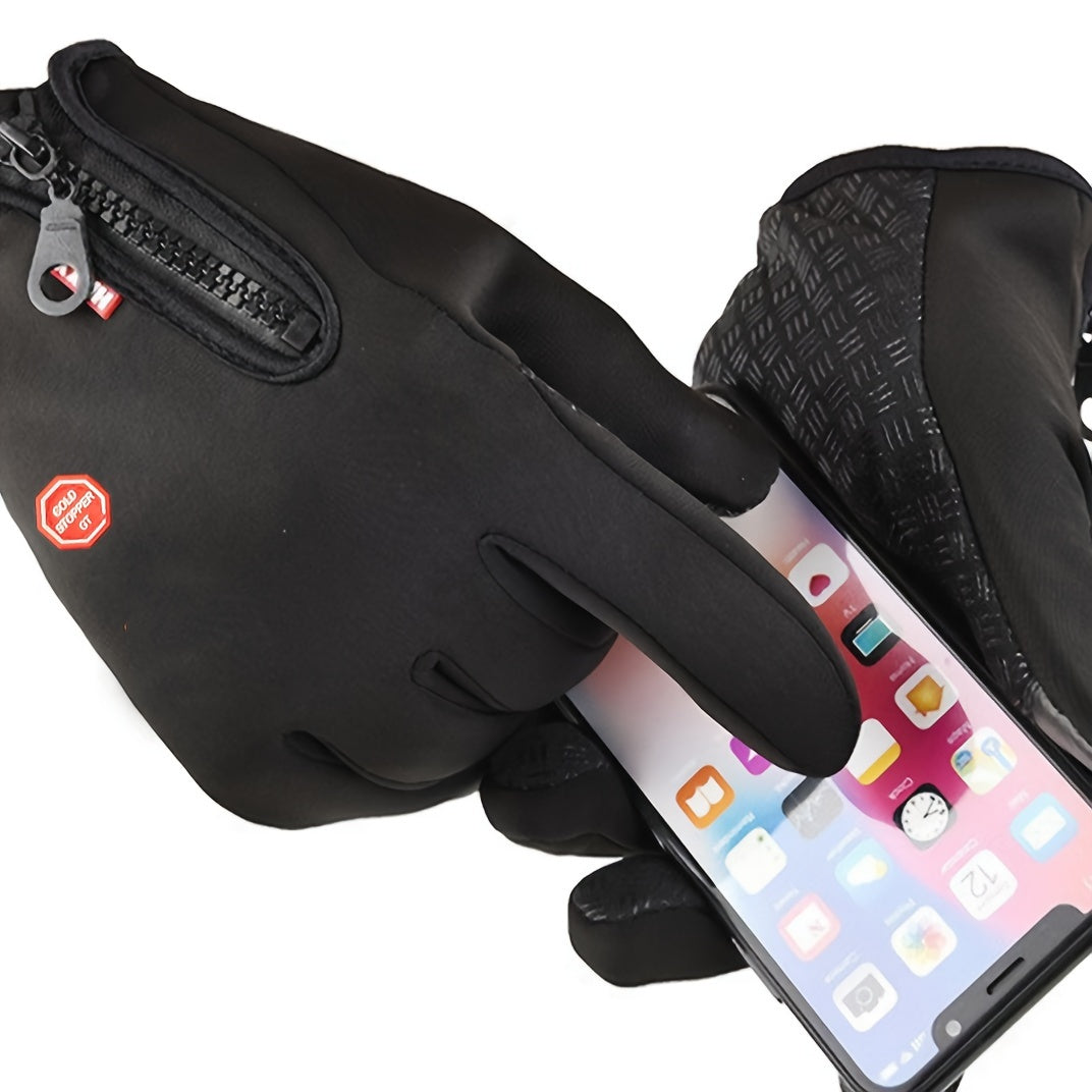 Winter Warm Touch Screen Gloves Waterproof Windproof Ski Riding Motorcycle