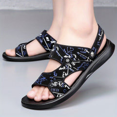 Men's Non Slip Sandals Quick Drying Comfy Slides Beach Shoes Summer
