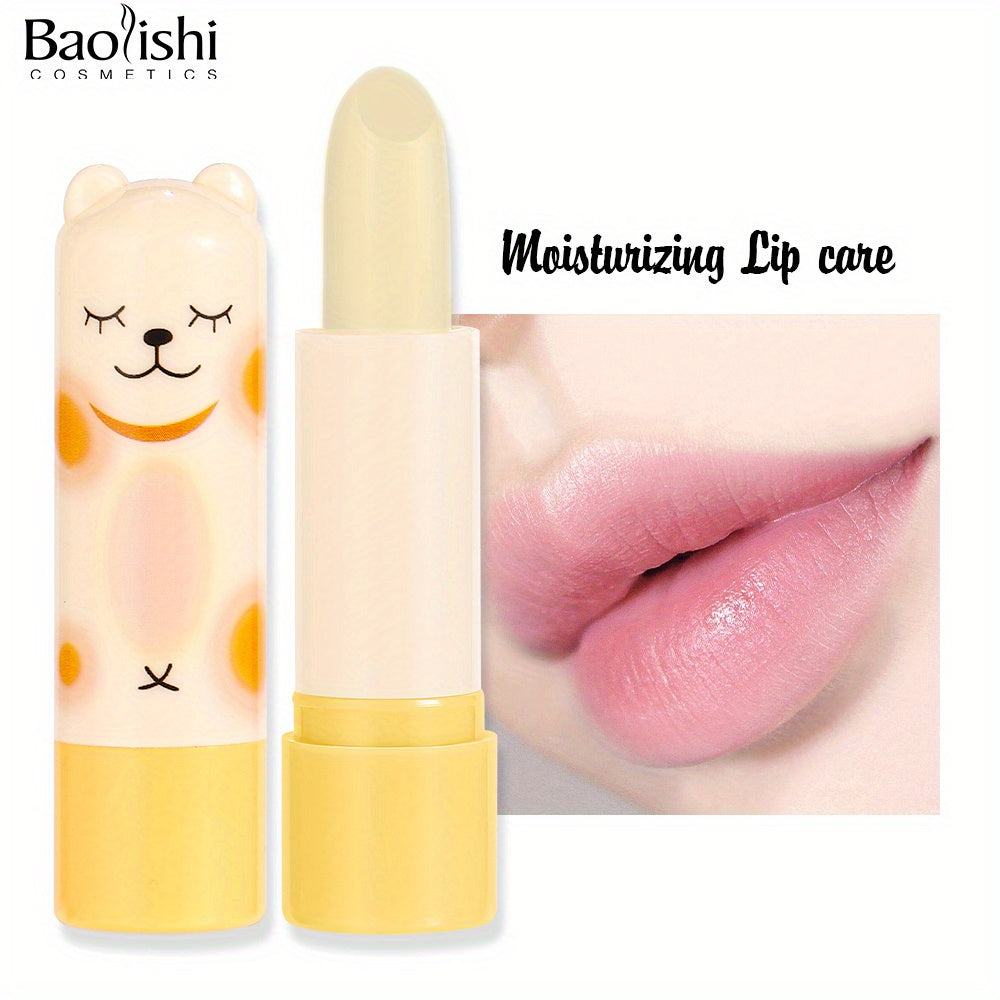 6 Flavors Moisturizing Animal Lip Balm for Men and Women