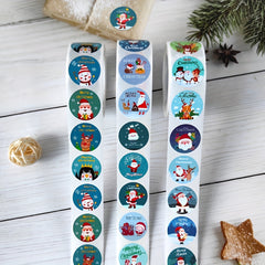 160pcs Christmas Cartoon Stickers Funny Holiday Party Decorations